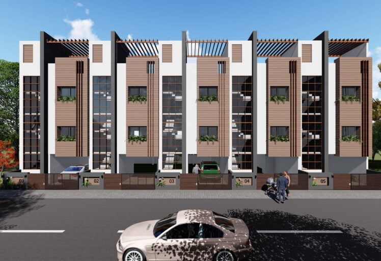 Row house, Beed